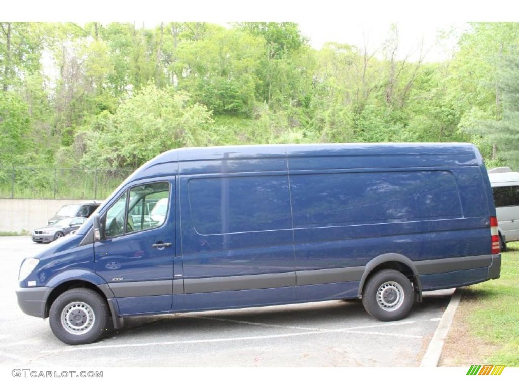 Jasper Blue Metallic 2011 Mercedes-Benz Sprinter 2500 High Roof Cargo Van Exterior Photo #49319007