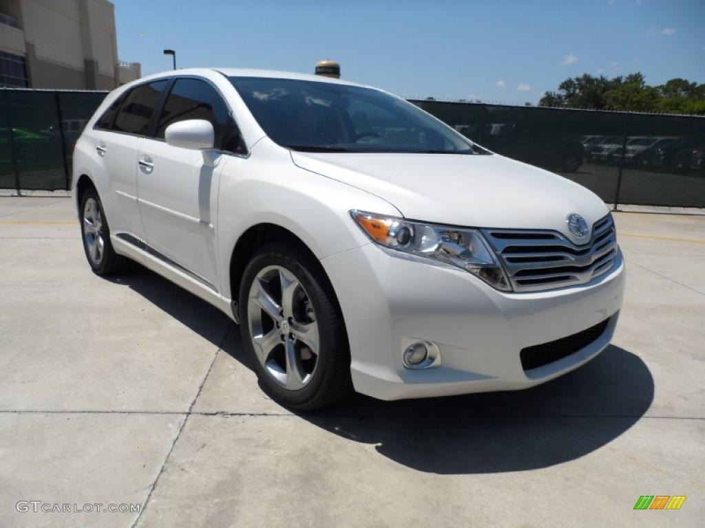 Blizzard Pearl White 2011 Toyota Venza V6 Exterior Photo #49319739