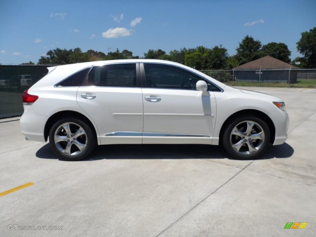 Blizzard Pearl White 2011 Toyota Venza V6 Exterior Photo #49319748