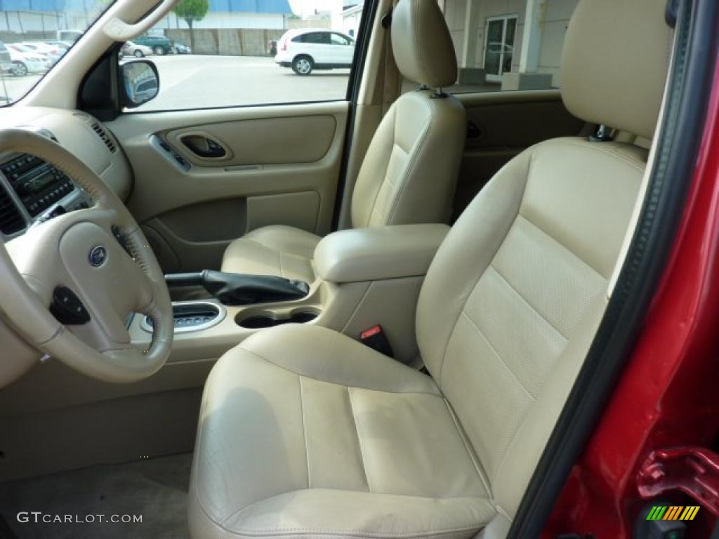 Medium/Dark Pebble Interior 2007 Ford Escape Limited Photo #49319781