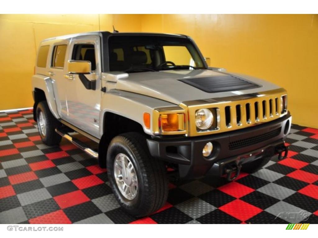 Boulder Gray Metallic 2006 Hummer H3 Standard H3 Model Exterior Photo #49319895