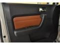 Ebony Black/Morroco Brown 2006 Hummer H3 Standard H3 Model Door Panel