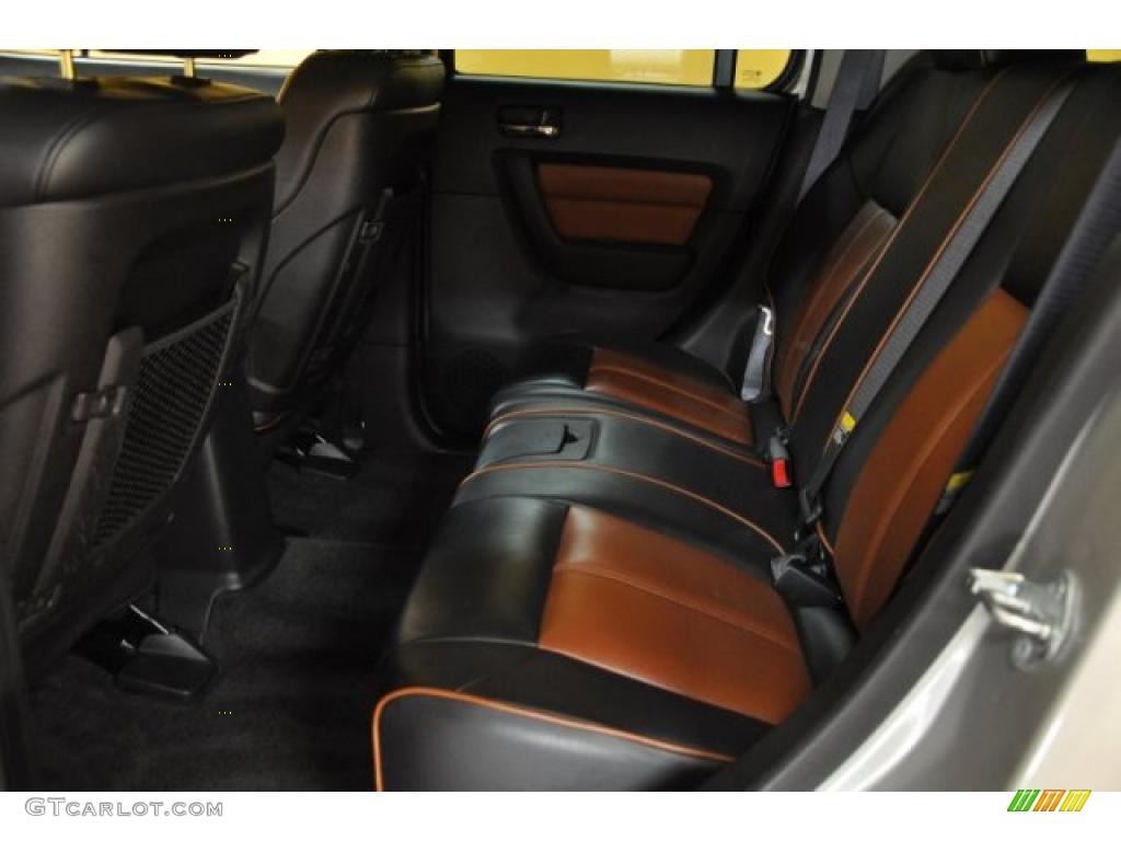 Ebony Black/Morroco Brown Interior 2006 Hummer H3 Standard H3 Model Photo #49320063