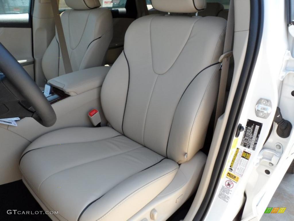 Ivory Interior 2011 Toyota Venza V6 Photo #49320081