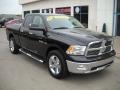 2010 Brilliant Black Crystal Pearl Dodge Ram 1500 Big Horn Quad Cab 4x4  photo #20