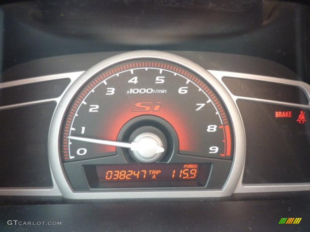 2008 Honda Civic Si Sedan Gauges Photo #49320543