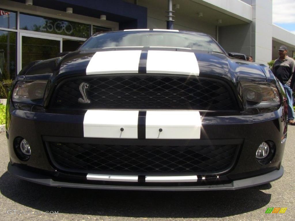 Black 2010 Ford Mustang Shelby GT500 Coupe Exterior Photo #49320600