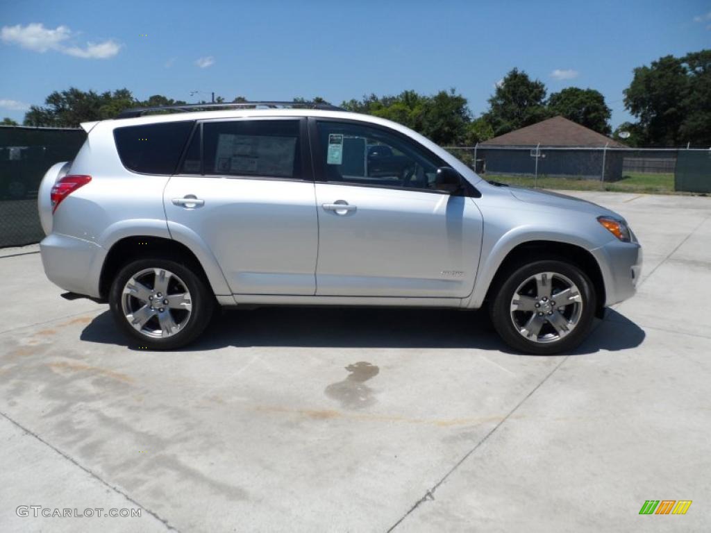 2011 RAV4 Sport - Classic Silver Metallic / Dark Charcoal photo #2