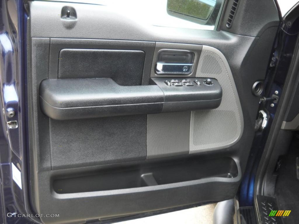 2005 F150 FX4 SuperCrew 4x4 - True Blue Metallic / Black photo #6