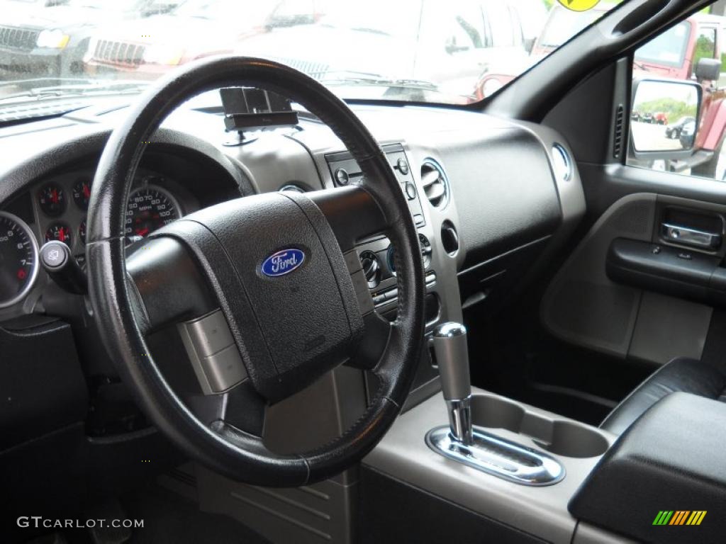 2005 F150 FX4 SuperCrew 4x4 - True Blue Metallic / Black photo #7