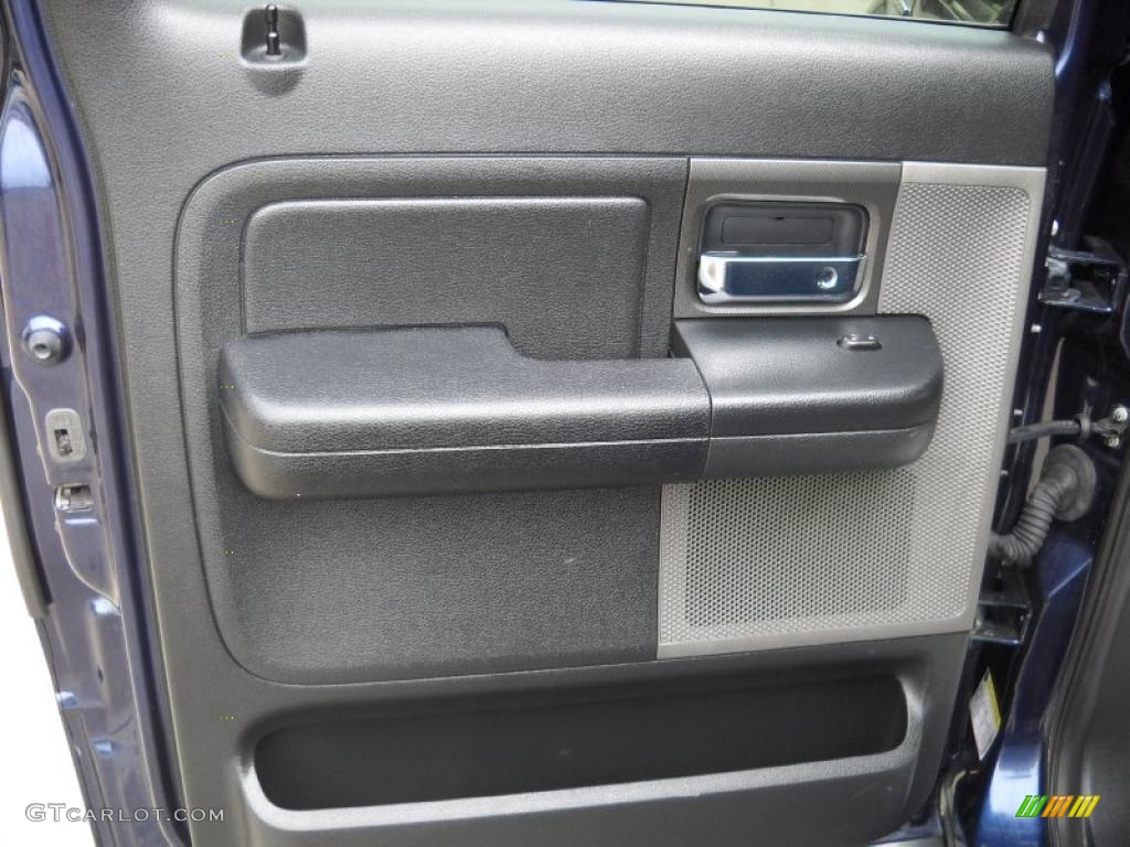2005 F150 FX4 SuperCrew 4x4 - True Blue Metallic / Black photo #10