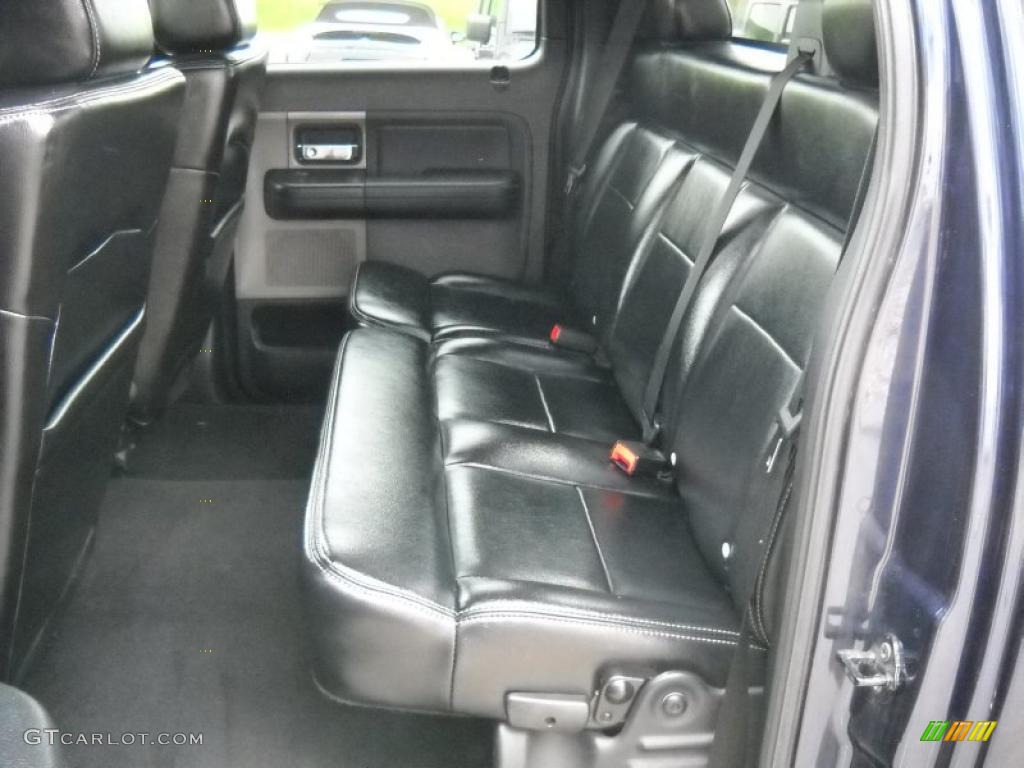 2005 F150 FX4 SuperCrew 4x4 - True Blue Metallic / Black photo #11