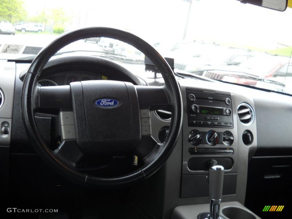 2005 F150 FX4 SuperCrew 4x4 - True Blue Metallic / Black photo #12