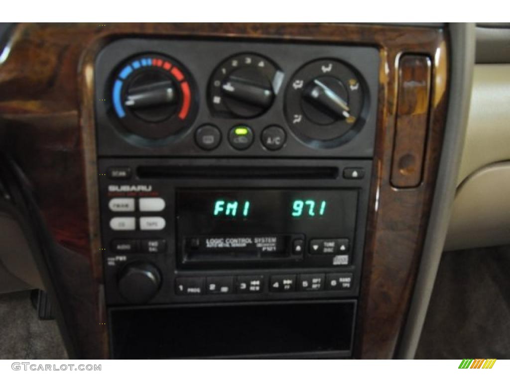 2001 Outback Limited Wagon - Winestone Red Pearl / Beige photo #8