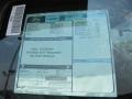 2011 Ford F550 Super Duty XL Regular Cab 4x4 Dump Truck Window Sticker