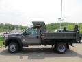Sterling Gray Metallic 2011 Ford F550 Super Duty XL Regular Cab 4x4 Dump Truck Exterior