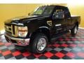 Black - F350 Super Duty Lariat SuperCab 4x4 Photo No. 2