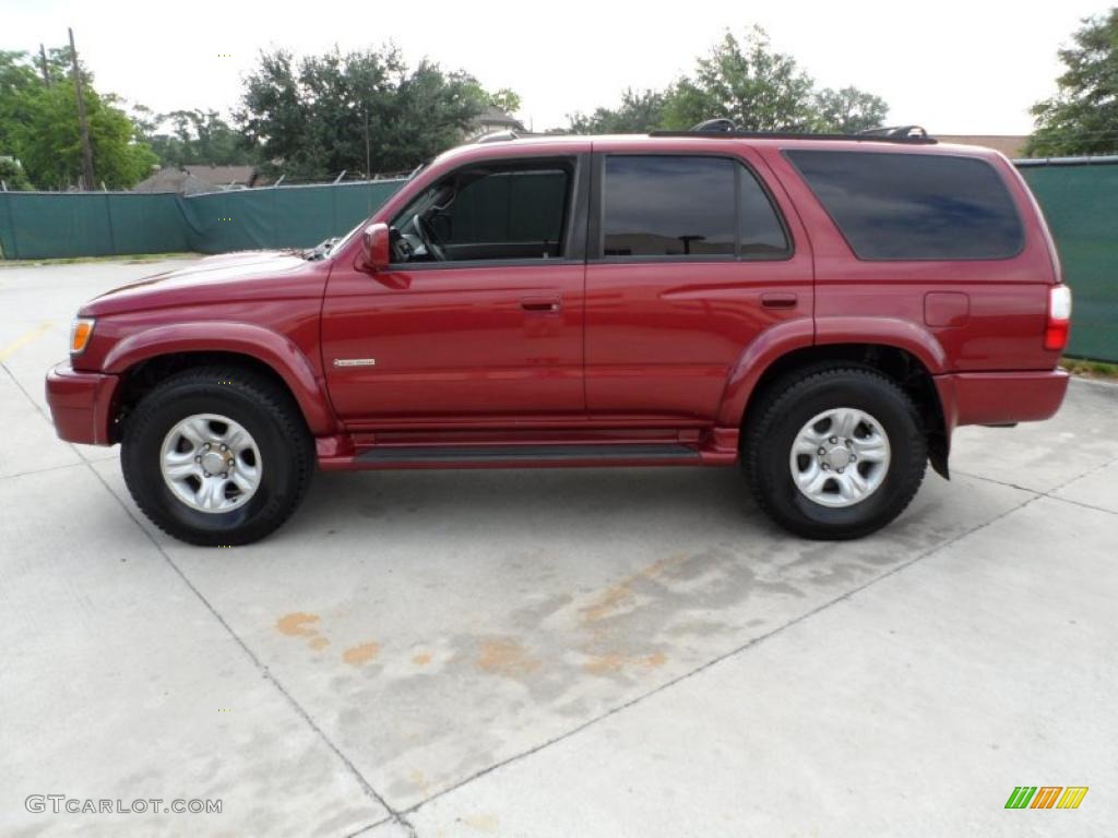 2002 4Runner Sport Edition 4x4 - Sunfire Red Pearl / Gray photo #6