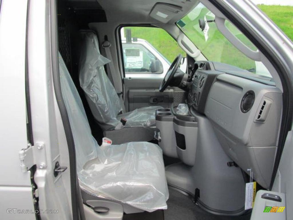 Medium Flint Interior 2011 Ford E Series Van E350 Commercial Photo #49323219