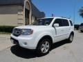Taffeta White 2009 Honda Pilot EX-L Exterior