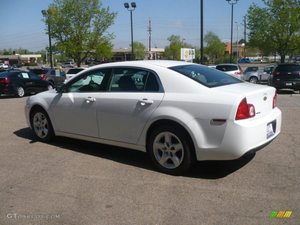 Summit White 2010 Chevrolet Malibu LS Sedan Exterior Photo #49323846