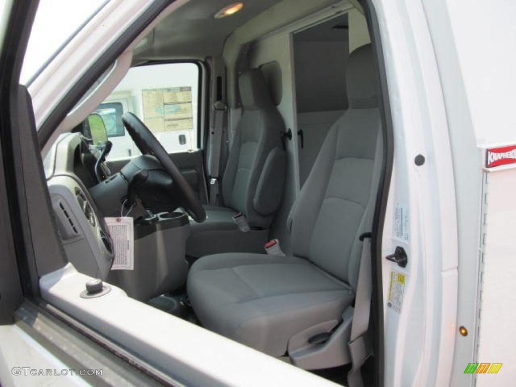 Medium Flint Interior 2011 Ford E Series Cutaway E350 Commercial Utility Truck Photo #49323954