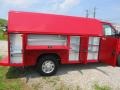 Vermillion Red 2011 Ford E Series Cutaway E350 Commercial Utility Truck Exterior