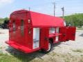 Vermillion Red - E Series Cutaway E350 Commercial Utility Truck Photo No. 4