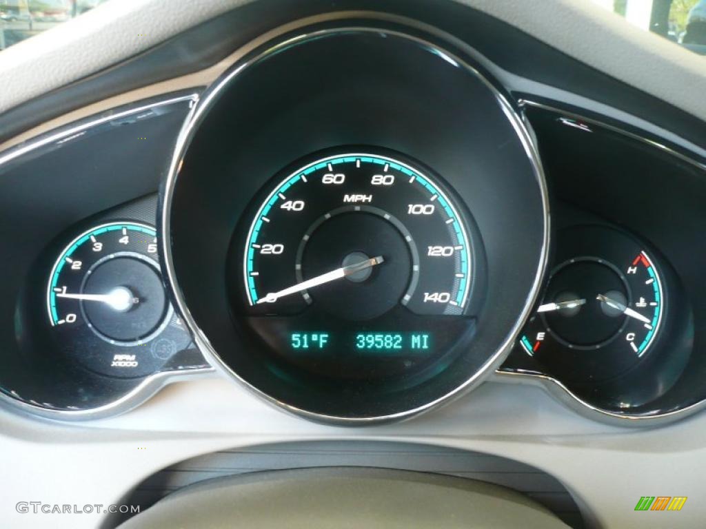 2010 Chevrolet Malibu LS Sedan Gauges Photo #49324119