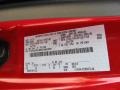E4: Vermillion Red 2011 Ford E Series Cutaway E350 Commercial Utility Truck Color Code