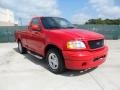 Bright Red 2003 Ford F150 STX Regular Cab