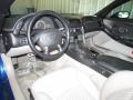 2002 Chevrolet Corvette Light Gray Interior Prime Interior Photo