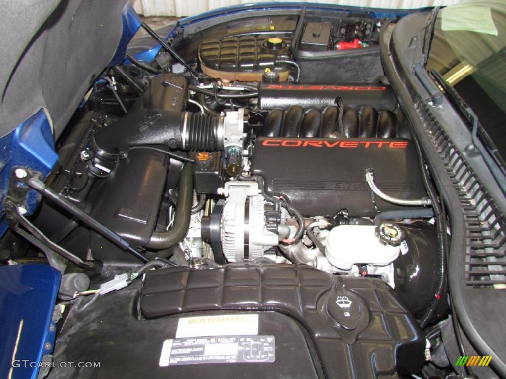 2002 Chevrolet Corvette Convertible 5.7 Liter OHV 16 Valve LS1 V8 Engine Photo #49324791