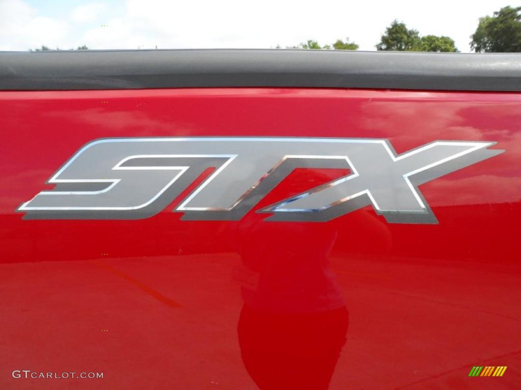 2003 F150 STX Regular Cab - Bright Red / Dark Graphite Grey photo #25