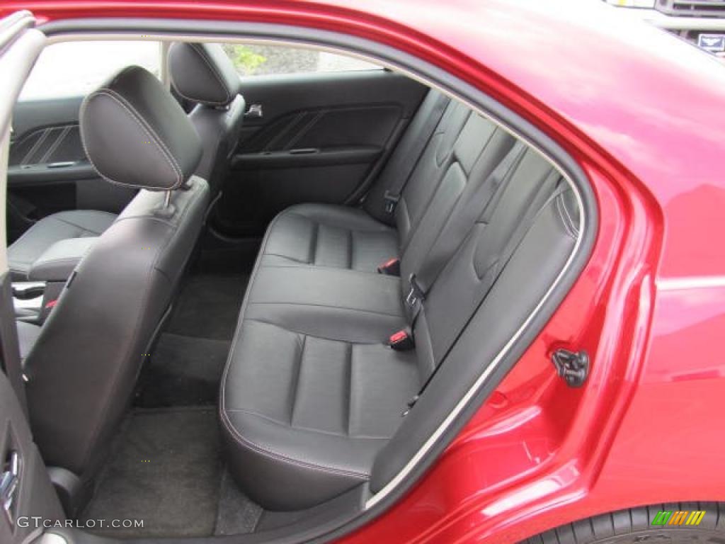 2011 Fusion Sport - Red Candy Metallic / Sport Black/Charcoal Black photo #13