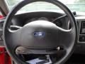 Dark Graphite Grey 2003 Ford F150 STX Regular Cab Steering Wheel