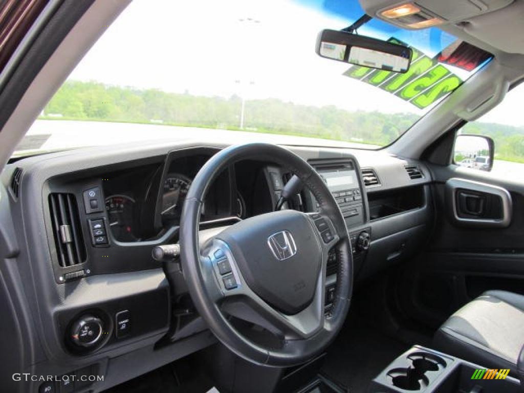 2009 Honda Ridgeline RTL Gray Dashboard Photo #49326060