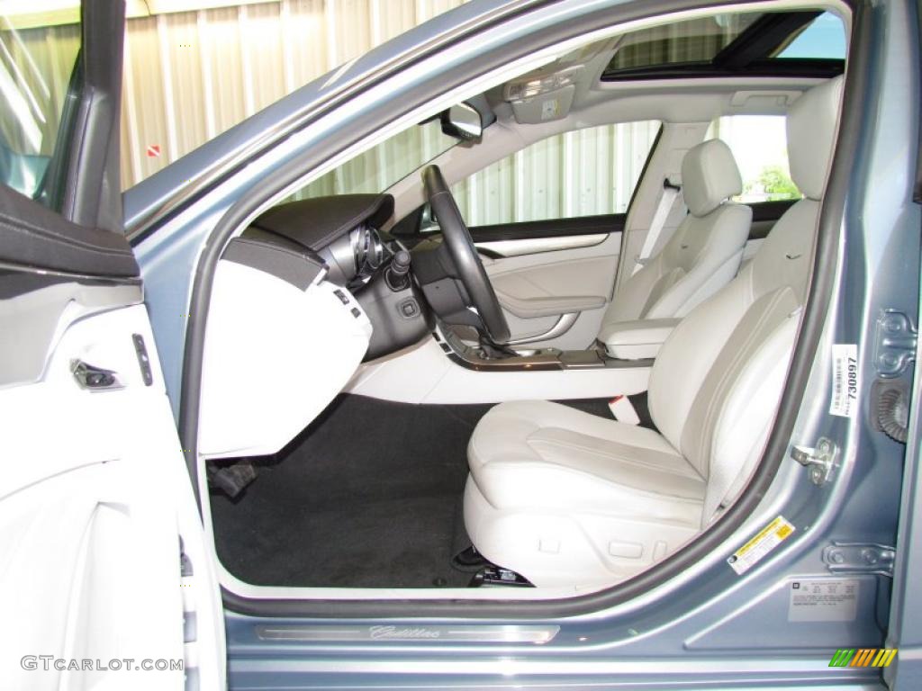 Light Titanium/Ebony Interior 2008 Cadillac CTS Sedan Photo #49326312
