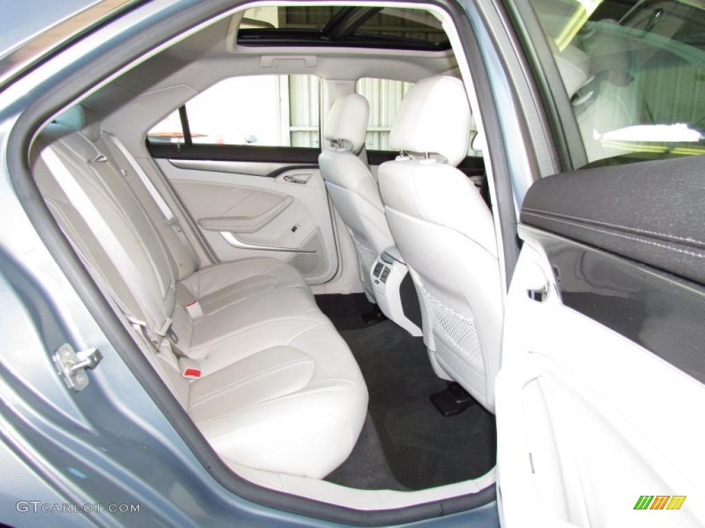Light Titanium/Ebony Interior 2008 Cadillac CTS Sedan Photo #49326345