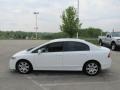 Taffeta White - Civic LX Sedan Photo No. 6
