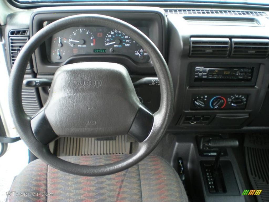Agate Interior 2000 Jeep Wrangler SE 4x4 Photo #49327617