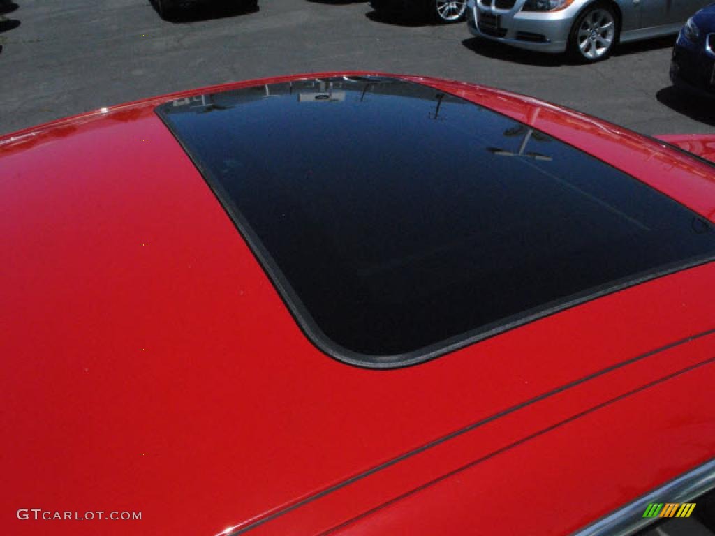 2008 3 Series 328i Coupe - Crimson Red / Beige photo #7