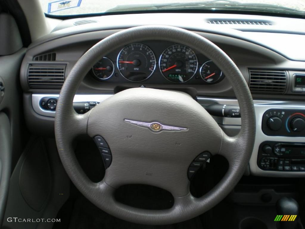 2005 Sebring Touring Sedan - Magnesium Pearl / Light Taupe photo #12
