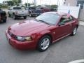Redfire Metallic 2004 Ford Mustang V6 Coupe