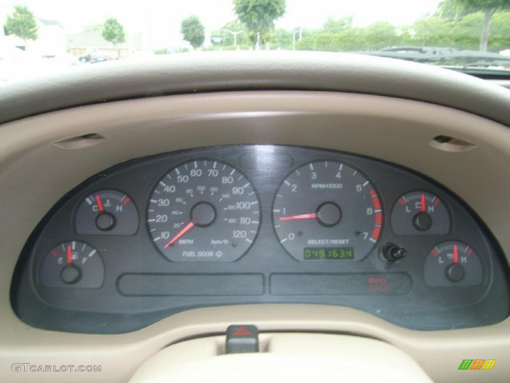 2004 Ford Mustang V6 Coupe Gauges Photo #49331205
