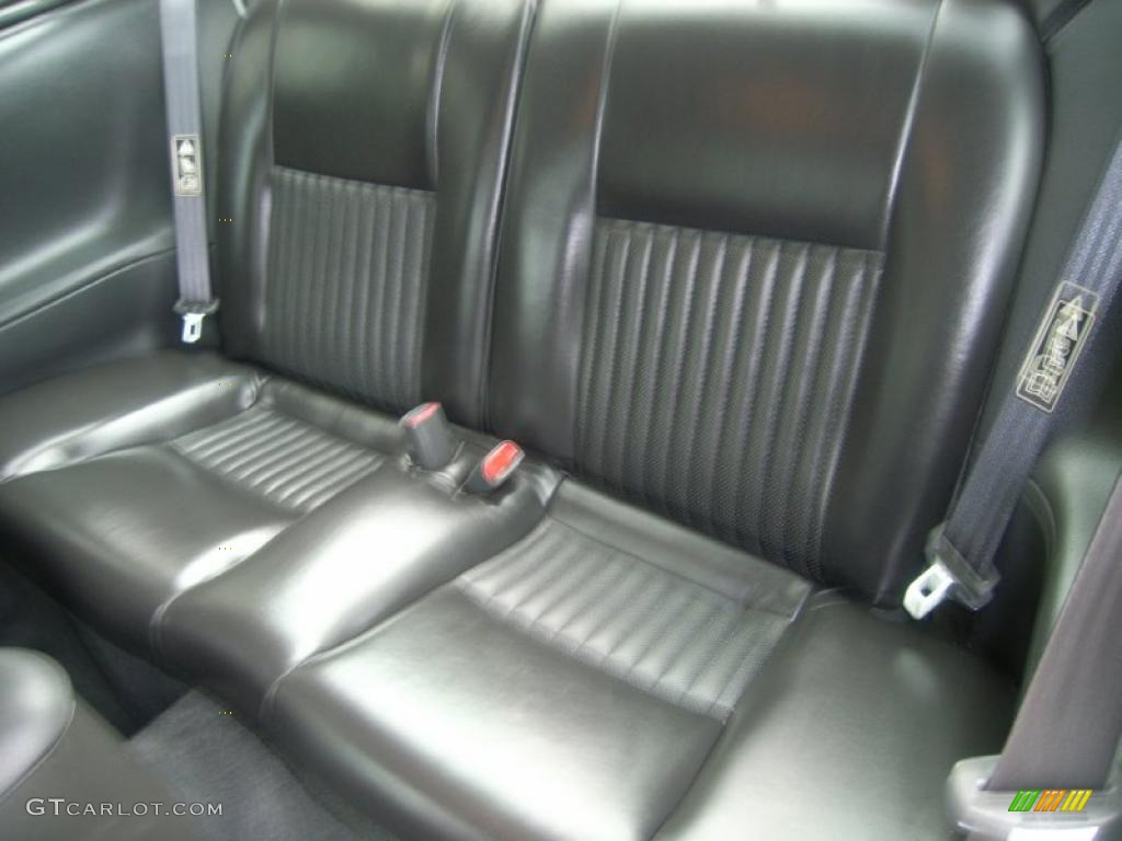Dark Charcoal Interior 2001 Ford Mustang Bullitt Coupe Photo