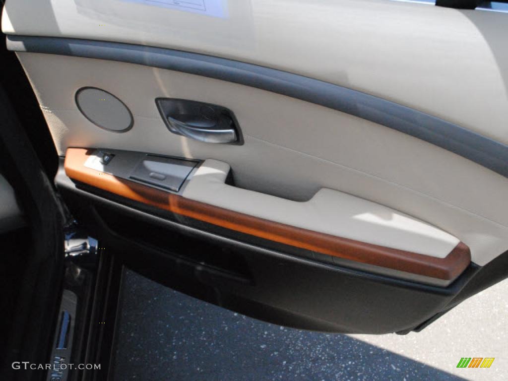 2006 7 Series 750i Sedan - Jet Black / Black/Cream Beige photo #7
