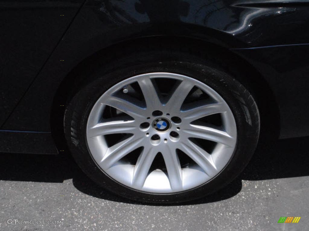 2006 7 Series 750i Sedan - Jet Black / Black/Cream Beige photo #11