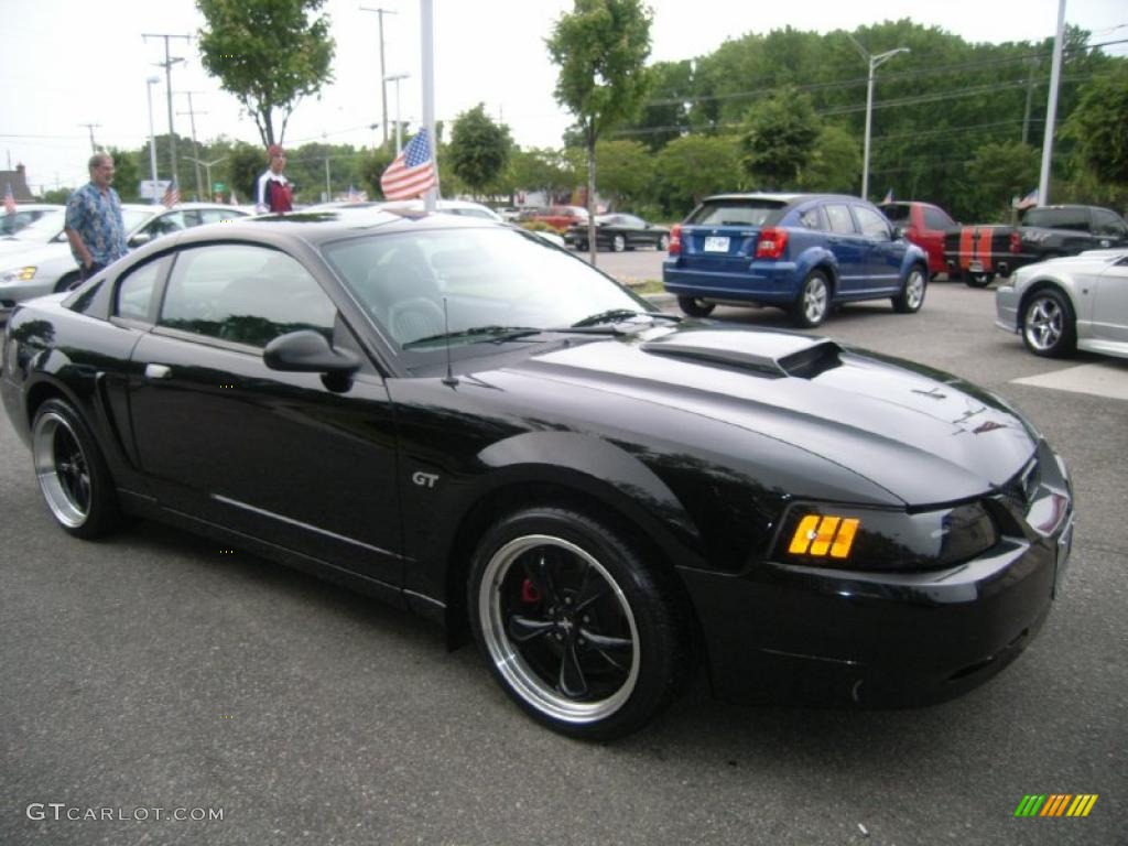 2001 Mustang Bullitt Coupe - Black / Dark Charcoal photo #27