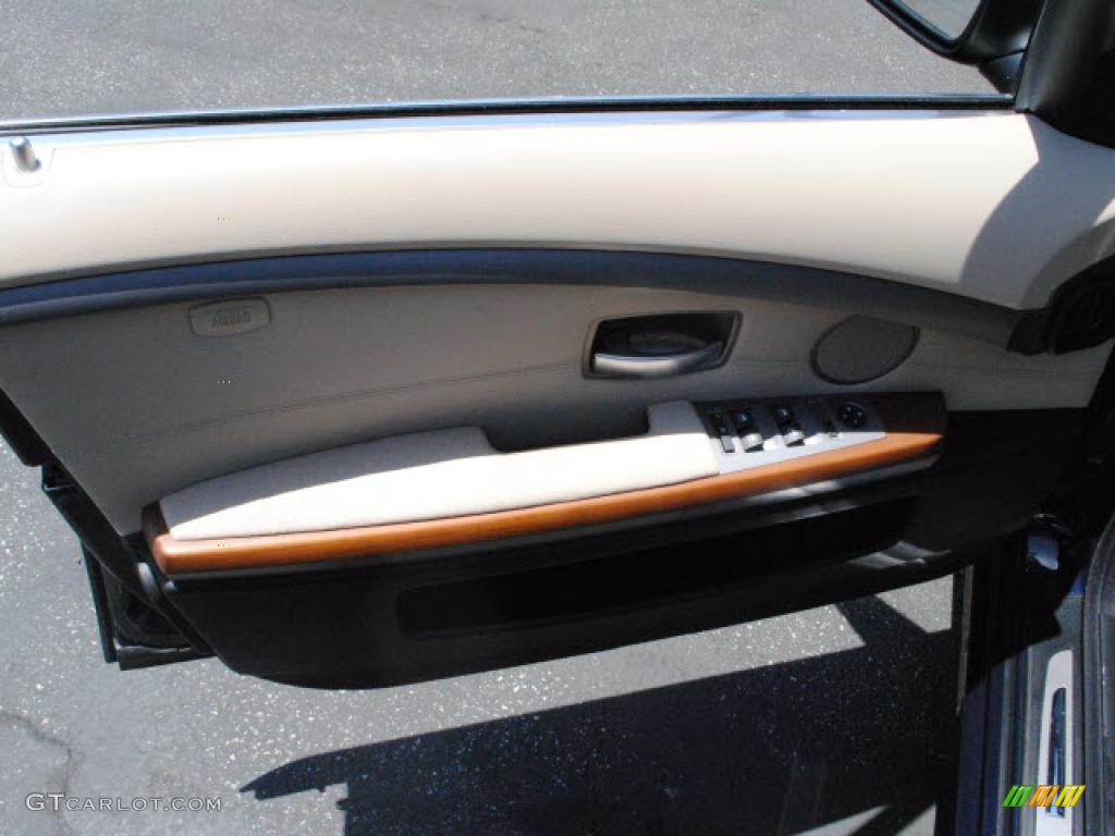 2006 7 Series 750i Sedan - Jet Black / Black/Cream Beige photo #16